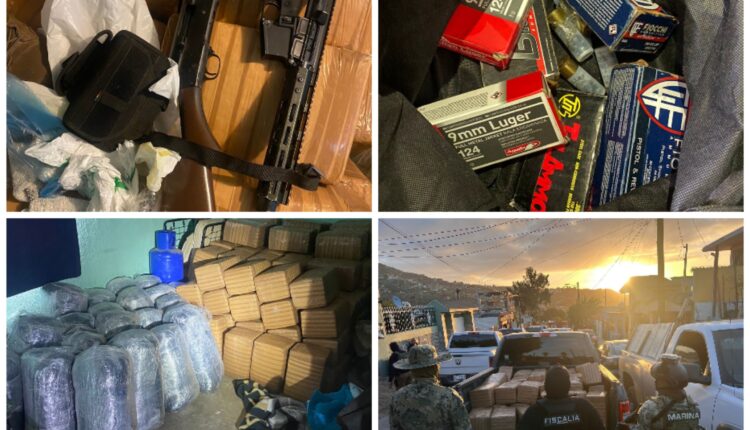 Asegura Fge M S De Kilos De Mota Y Armas En Ensenada En Linea Bc