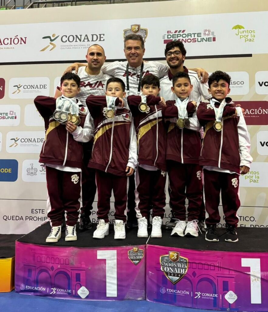 Lluvia de medallas para BC en la gimnasia artística en nacionales