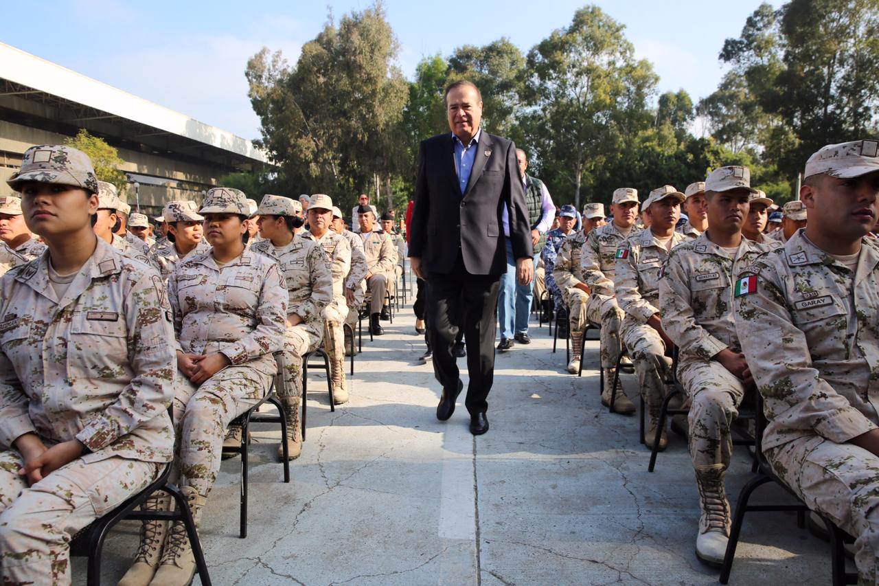 Celebra Ayuntamiento Día del Ejercito Mexicano - En Linea BC