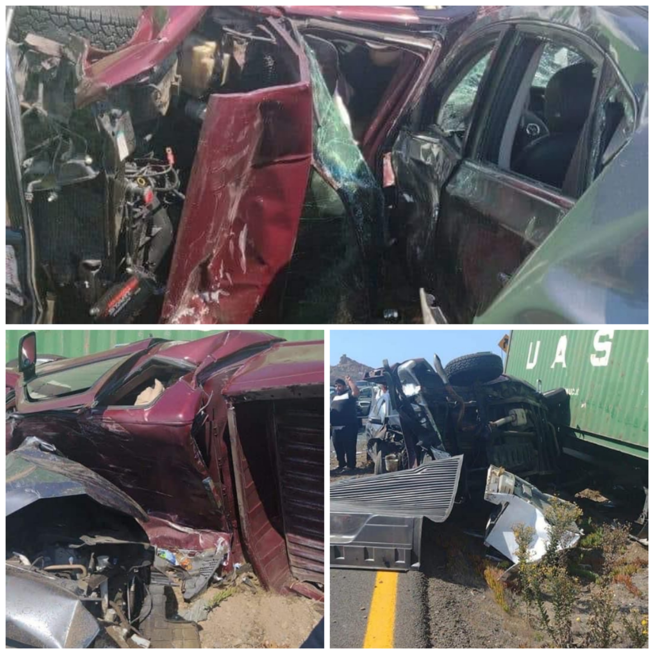 Choca Trailer Con Vehículos En Autopista Escénica Y Deja 2 Muertos Y Varios Heridos En Linea Bc 6335