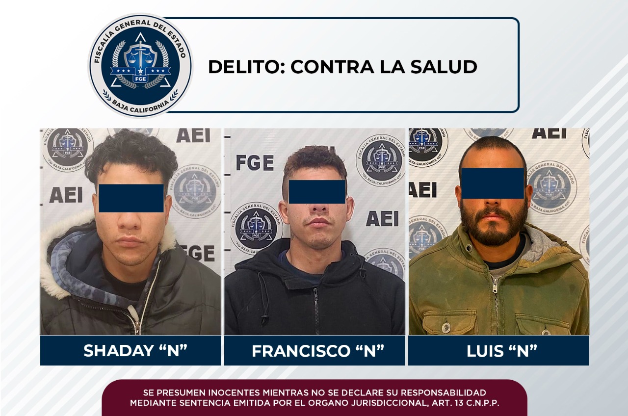 Detienen a 3 por narco menudeo en Tijuana En Linea BC