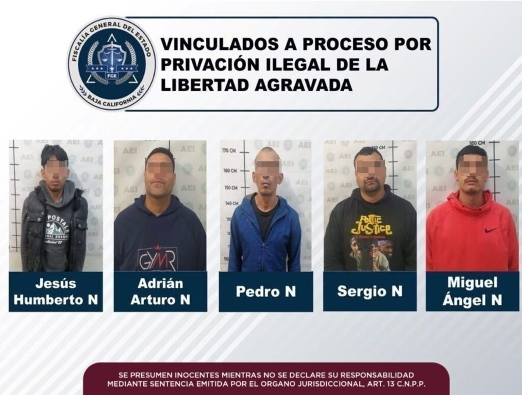 Vinculan A Proceso A Cinco Por Privación Ilegal De La Libertad En