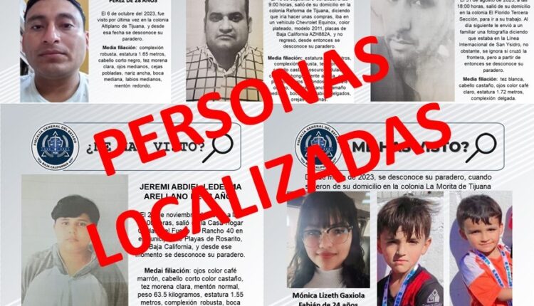 Fge Localiza A Siete Personas Reportadas Como Desaparecidas En Linea Bc