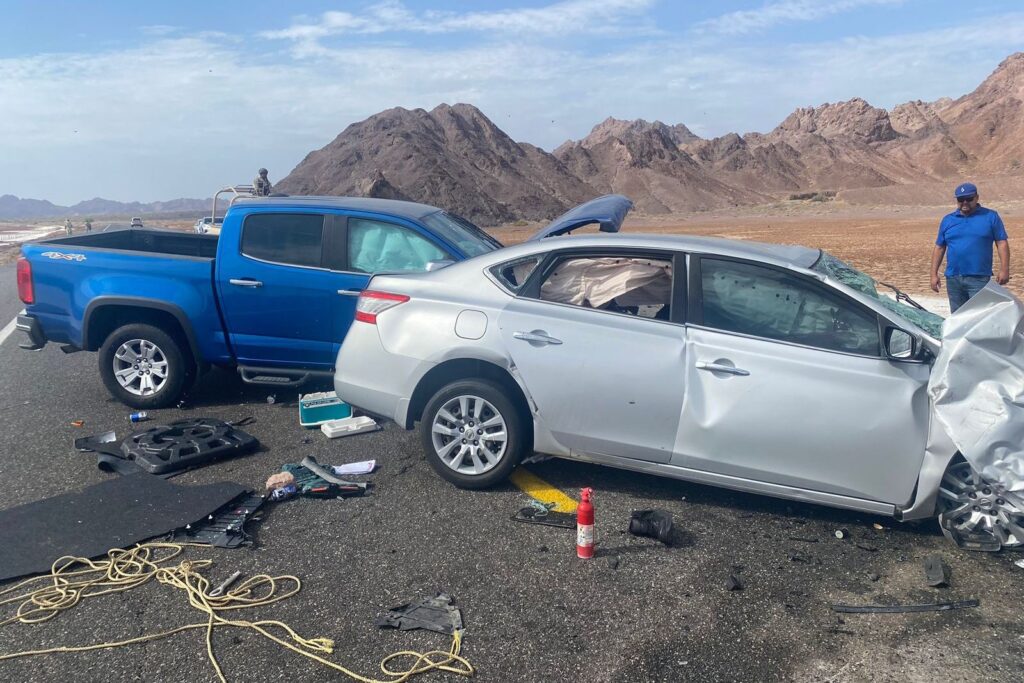 Fatal Accidente Vehicular Mueren Cinco Personas En Carretera San Felipe En Linea Bc